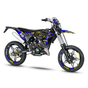 Kit déco 50cc – BETA – RR SUPERMOT – 2DR1 – BLUE