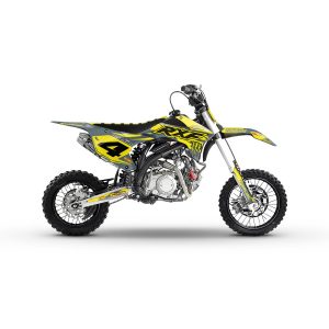Kit déco Motocross – APOLLO – RXF 50 – 2DR6 – YELLOW