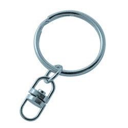 ATTACHE PIVOTANTE NICKEL BRILLANT