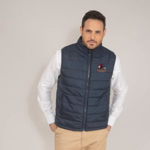 BODYWARMER TENDANCE HOMME- BRODÉ 200G – 100% POLYESTER – PK310