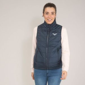 BODYWARMER TENDANCE FEMME- BRODÉ 210G – 100% POLYESTER – PK311