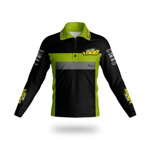 POLO MANCHES LONGUES IMPRIMÉ – PERSONNALISABLE 140g SERIE 1-1